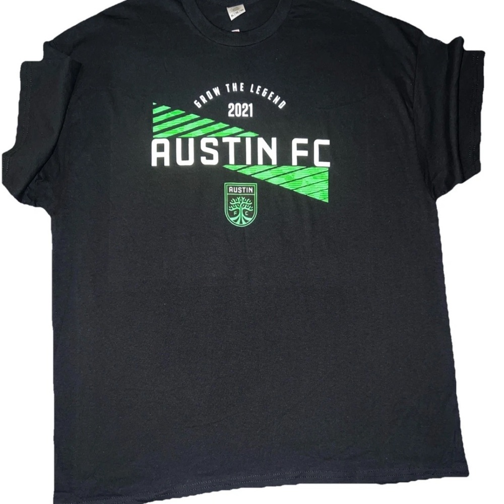 Austin FC T-shirt Black Men’s Sz XL NWOT MLS Brand